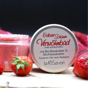 Verwöhnbad ErdbeerSchaum